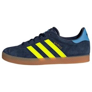 ADIDAS ORIGINALS Tenisky 'Gazelle'  azúrová / tmavomodrá / žltá