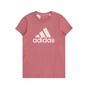 ADIDAS SPORTSWEAR Funkčné tričko  purpurová / pastelovo ružová