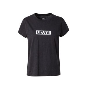 LEVI'S ® Tričko 'AUTHENTIC'  čierna / biela