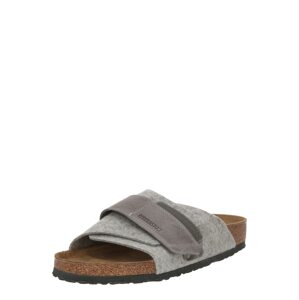 BIRKENSTOCK Šľapky 'Kyoto'  sivá / sivá melírovaná / čierna