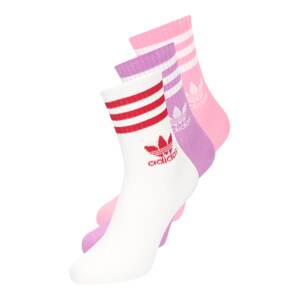 ADIDAS ORIGINALS Ponožky  orgovánová / ružová / červená / biela