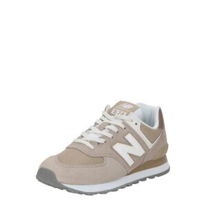 new balance Nízke tenisky '574'  hnedá / svetlohnedá / biela