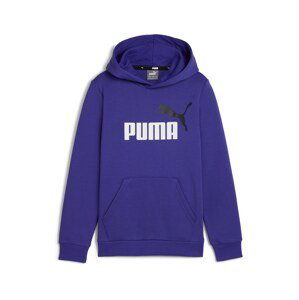 PUMA Mikina 'Essentials+'  indigo / čierna / biela