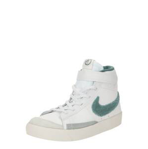 Nike Sportswear Tenisky 'Blazer Mid 77 SE'  modrozelená / biela