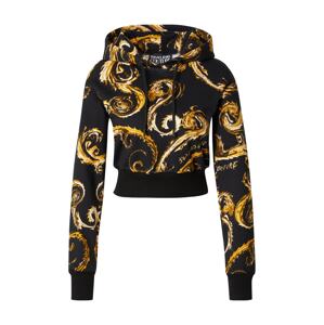 Versace Jeans Couture Mikina  žltá / šafránová / pastelovo žltá / čierna