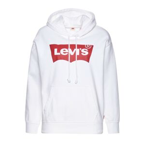 LEVI'S ® Mikina 'Graphic Standard Hoodie'  červená / biela