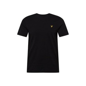 Lyle & Scott Tričko 'Plain'  žltá / čierna