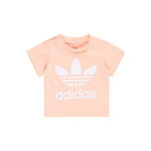 ADIDAS ORIGINALS Tričko  broskyňová / biela