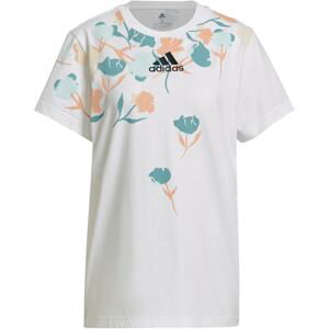 ADIDAS SPORTSWEAR Funkčné tričko  pastelovo modrá / pastelovo zelená / marhuľová / biela