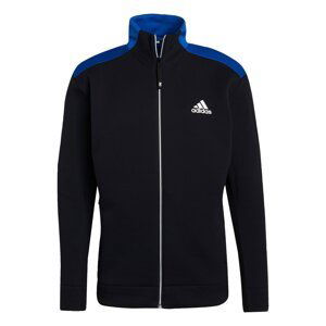 ADIDAS SPORTSWEAR Športová mikina so zipsom  modrá / čierna / biela