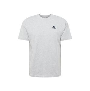 KAPPA Funkčné tričko 'Veer'  tmavomodrá / sivá melírovaná