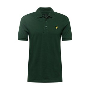 Lyle & Scott Tričko  žltá / tmavozelená / čierna