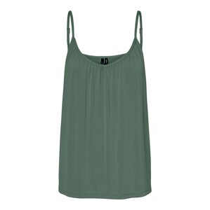 Vero Moda Petite Top 'Filli'  tmavozelená