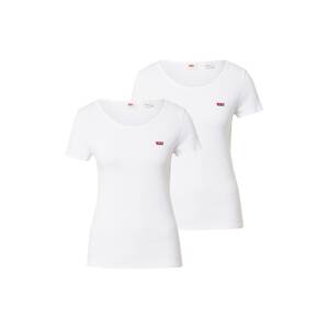 LEVI'S Tričko '2PACK TEE MULTI-COLOR'  biela