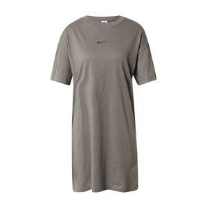 Nike Sportswear Šaty  sivá / kamenná