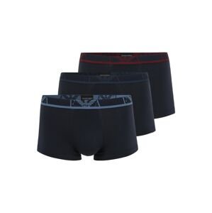 Emporio Armani Boxerky  modrá / svetlomodrá / tmavomodrá / tmavočervená