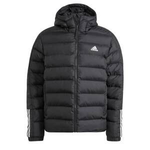 ADIDAS SPORTSWEAR Outdoorová bunda 'Itavic 3-Stripes Midweight '  čierna / biela