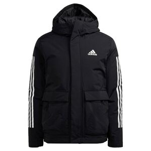 ADIDAS SPORTSWEAR Outdoorová bunda 'Utilitas 3-Stripes '  čierna / biela