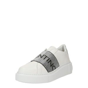 Valentino Shoes Papuče  čierna / strieborná / biela