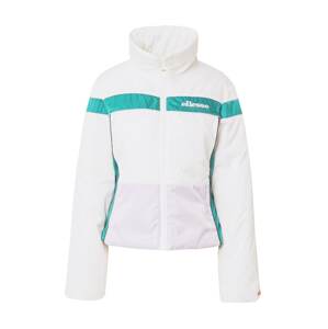 ELLESSE Prechodná bunda 'Lizum'  smaragdová / pastelovo fialová / šedobiela