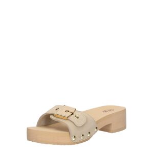 Scholl Iconic Papuče 'PESCURA JANE'  kapučíno / zlatá