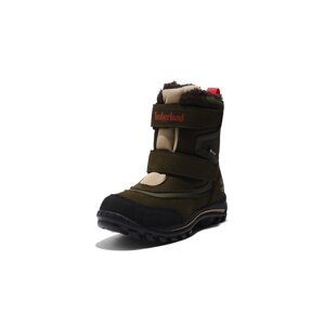 TIMBERLAND Snehule 'Chillberg'  tmelová / tmavozelená / červená / čierna