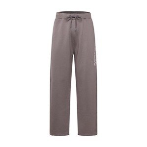 Abercrombie & Fitch Nohavice  sivá / šedobiela