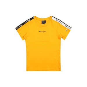 Champion Authentic Athletic Apparel Tričko  medová / čierna / biela