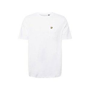 Lyle & Scott Tričko  limetková / čierna / biela