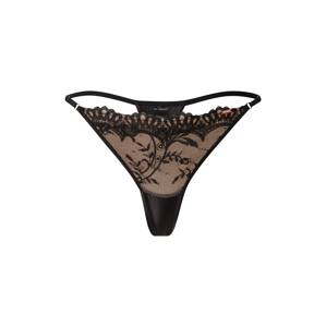 Hunkemöller Tangá 'Helena'  nebielená / čierna