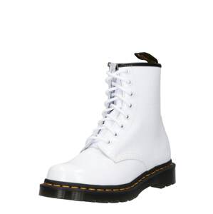 Dr. Martens Šnurovacie členkové čižmy '1460'  tmavožltá / čierna / biela