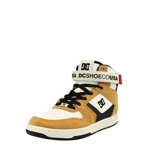 DC Shoes Členkové tenisky 'PENSFORD'  koňaková / čierna / biela