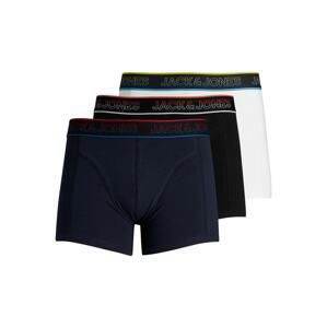 JACK & JONES Boxerky 'Owen'  svetlomodrá / tmavomodrá / červená / čierna / biela