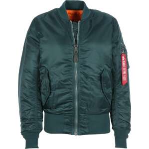 ALPHA INDUSTRIES Prechodná bunda  námornícka modrá / oranžová / červená / biela