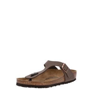 BIRKENSTOCK Sandále 'Gizeh'  hnedá