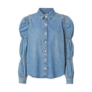 LEVI'S ® Blúzka 'Zuma Cinched Slv Blouse'  modrá denim