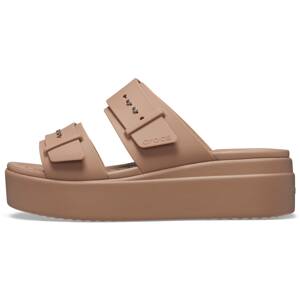 Crocs Šľapky 'Brooklyn '  hnedá