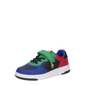 Polo Ralph Lauren Tenisky 'MASTERS COURT'  modrá / námornícka modrá / zelená / svetločervená