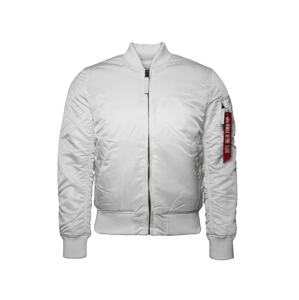 ALPHA INDUSTRIES Prechodná bunda 'MA-1 VF 59'  šedobiela