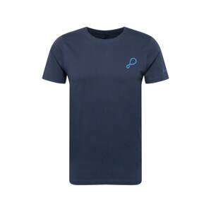 PYUA Funkčné tričko 'EVERBASE'  námornícka modrá / azúrová
