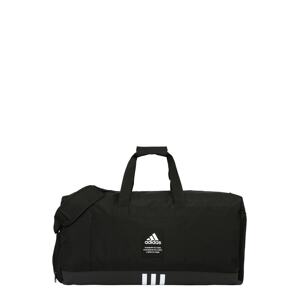 ADIDAS SPORTSWEAR Športová taška '4athlts Duffel Large'  čierna / biela