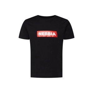 NEBBIA Funkčné tričko  červená / čierna / biela