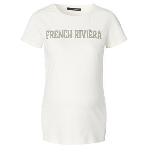 Supermom Tričko 'French Rivera'  sivá / biela