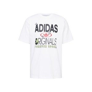 ADIDAS ORIGINALS Tričko 'Forever Sleeve'  limetková / červená / čierna / biela