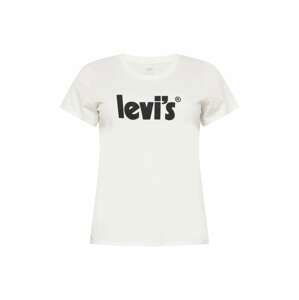 Levi's® Plus Tričko 'PL PERFECT TEE NEUTRALS'  čierna / biela