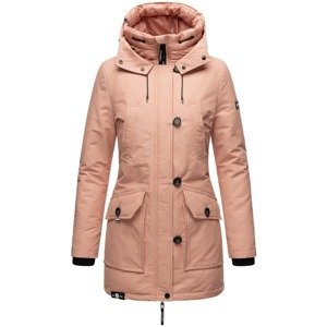 NAVAHOO Zimná parka 'Freeze Storm'  gaštanová / rosé