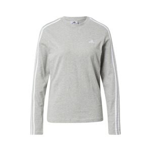 ADIDAS SPORTSWEAR Funkčné tričko  sivá melírovaná / biela