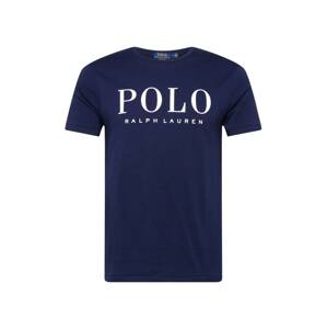 Polo Ralph Lauren Tričko  námornícka modrá / biela