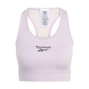 Reebok Športová podprsenka  pastelovo fialová / čierna / biela