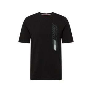 Tommy Sport Funkčné tričko  sivá / čierna